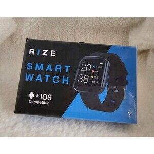 RIZE Android iOS Compatible SMART WATCH - In SEALED Original Box